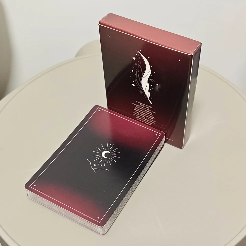 40 Pcs Oracle Cards Affirmation Oracle Deck Cards 10.4*7.3cm Quiet Light Within